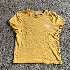 Vans yellow short sleeve.